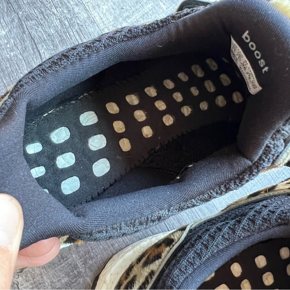 Adidas Ultraboost DNA 5 Running Shoes Black Leopard Size 13 - Picture 9 of 13